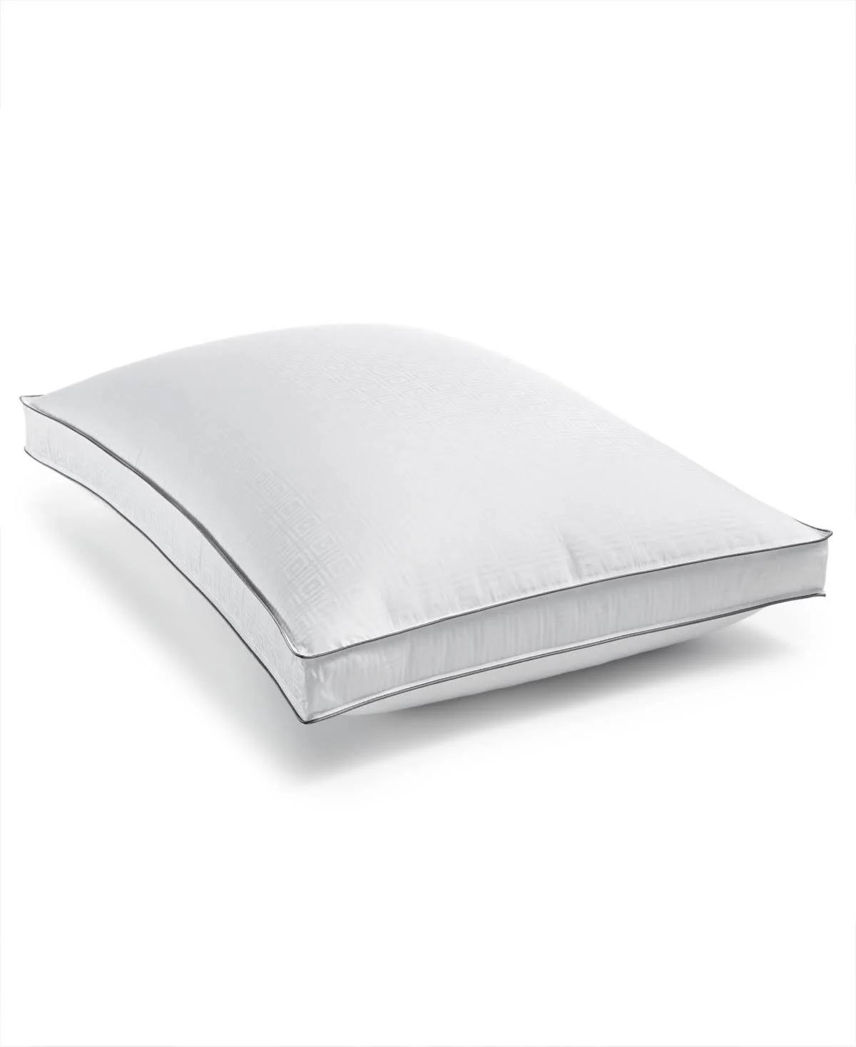 Luxe Down-Alternative Medium-Density Gusset King Pillow, White