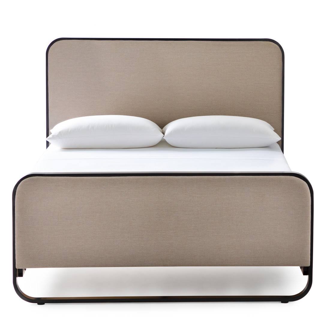 Low Profile Platform Bed Joss & Main Color: Desert, Size: Full