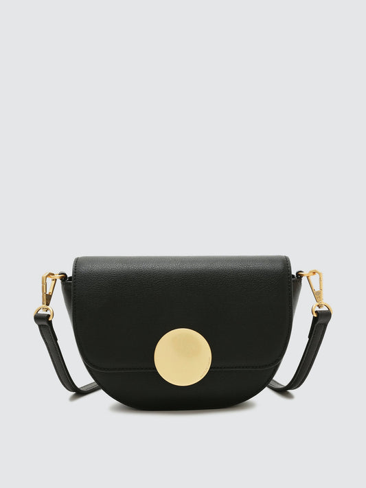 Lottie Saddle Crossbody, Leather