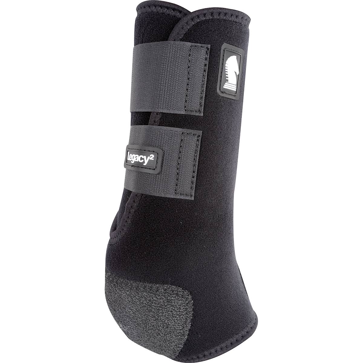 Legacy Splint Boots Large / Black Leopard