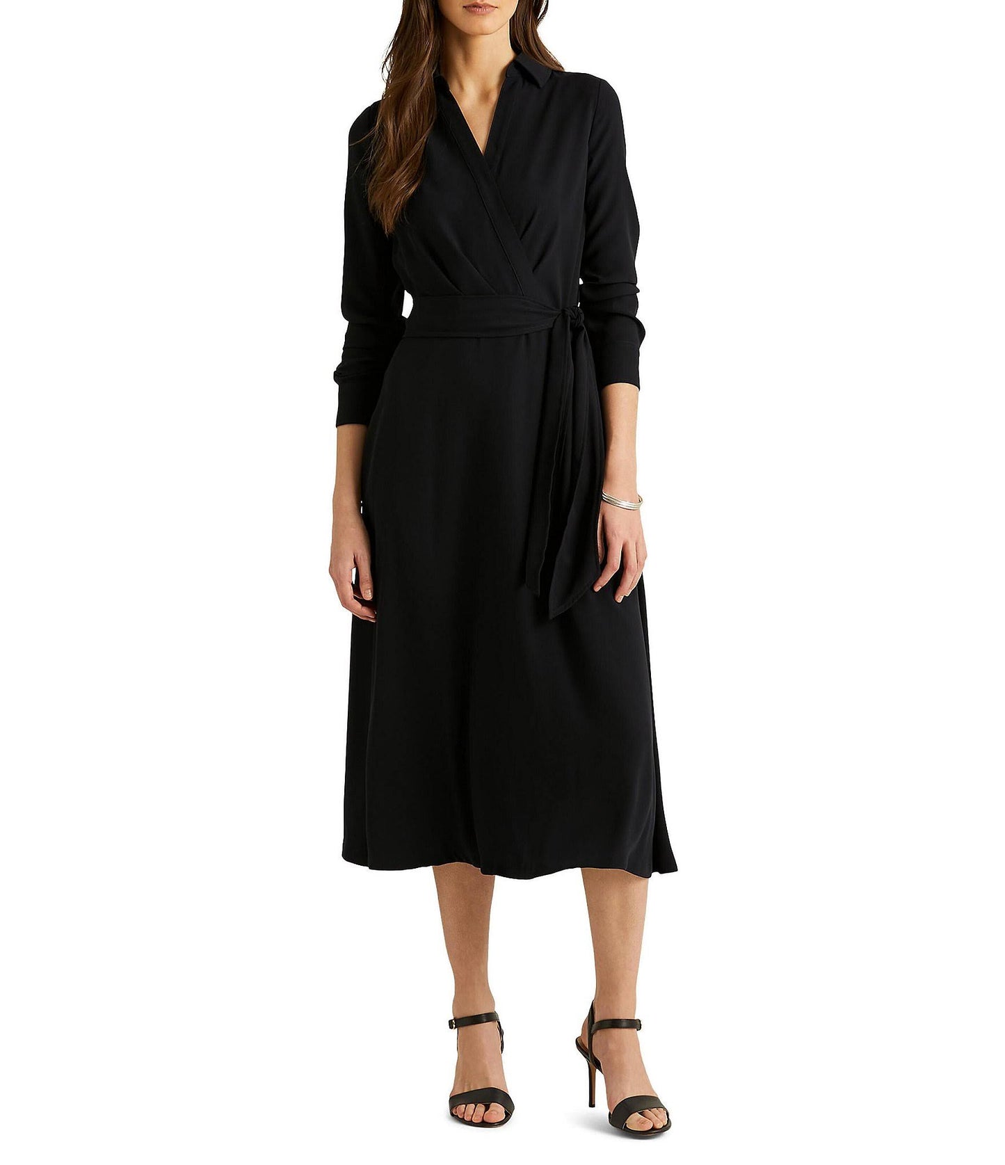 Long Sleeve Day Dress Women's Clothing Lighthouse Navy : 10