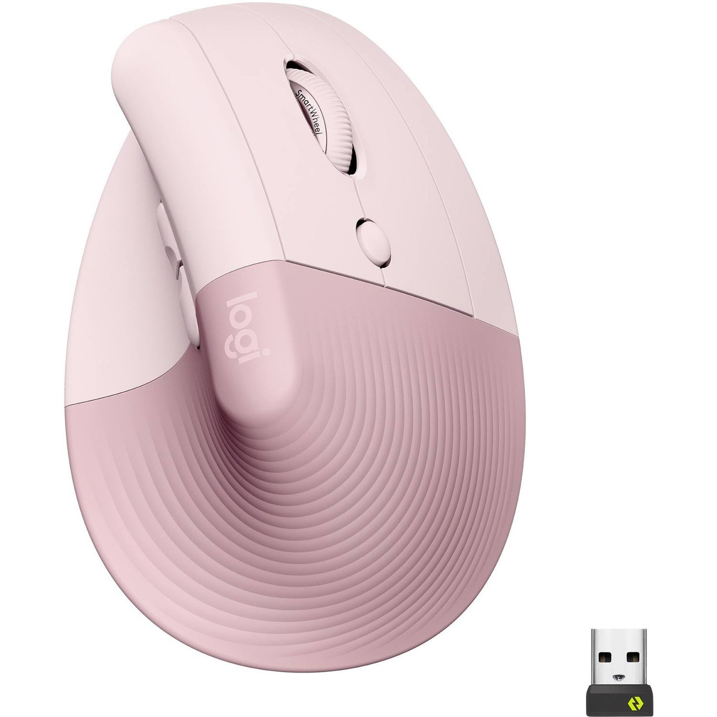 Lift Vertical Ergonomic Wireless Mouse (Rose)