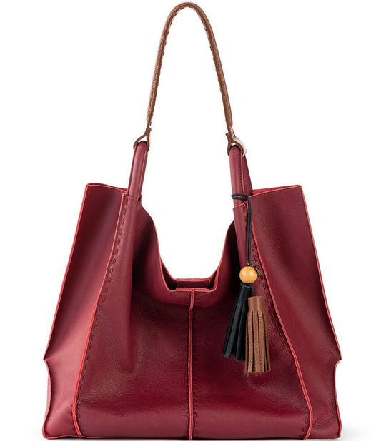 Los Feliz Tote Bag Cinnamon Suede One Size