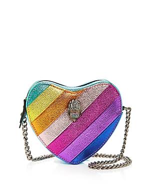 London Kensington Rainbow Heart Crossbody Bag - Multi