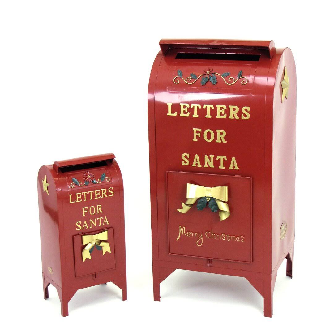 Ltd International 2 Piece Letters For Santa Mail Box Set