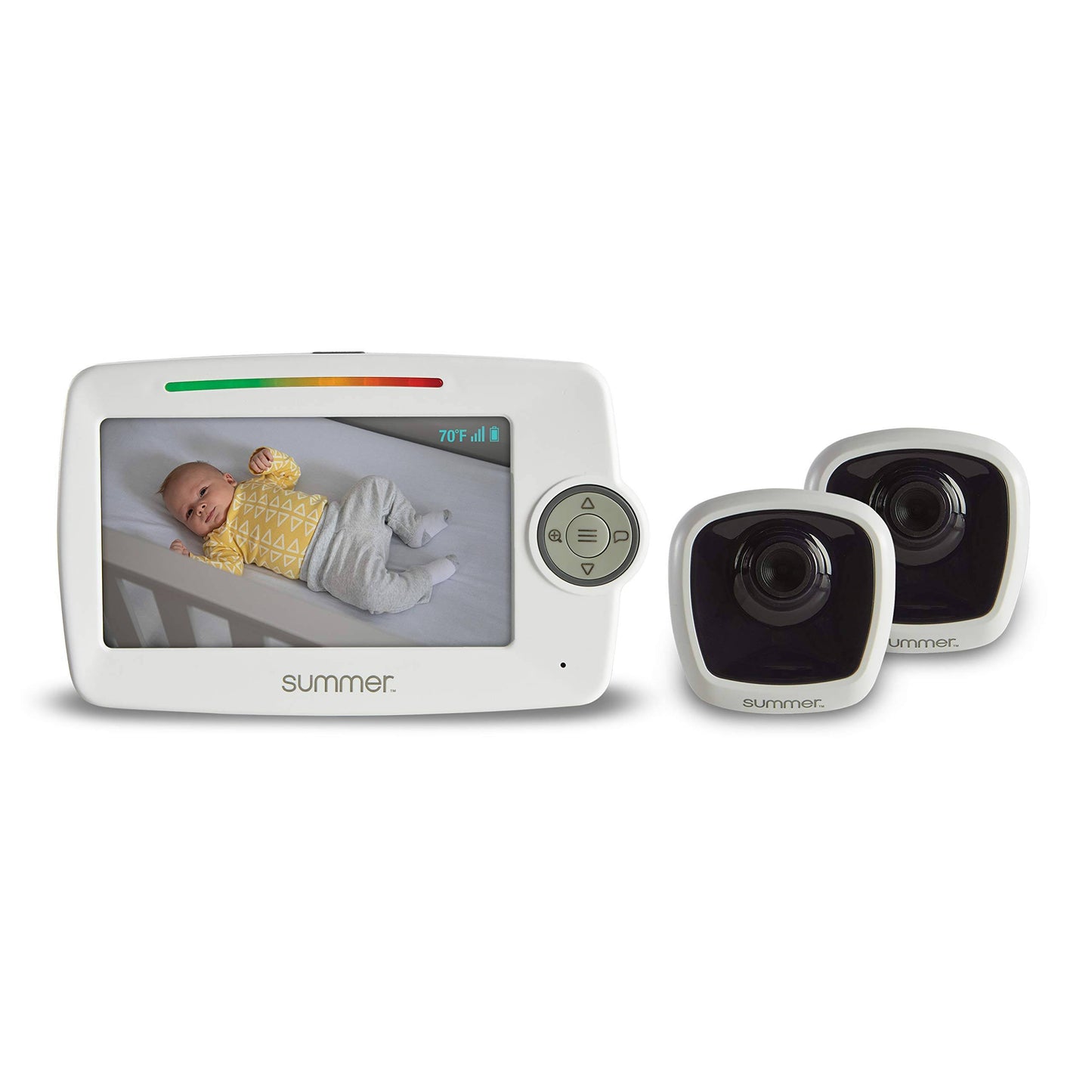 Lookout Duo 5 Inch Color Video Monitor With No-Hole Prestomount